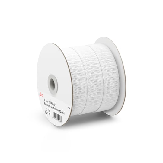 Dritz® 1" White Non-Roll Elastic